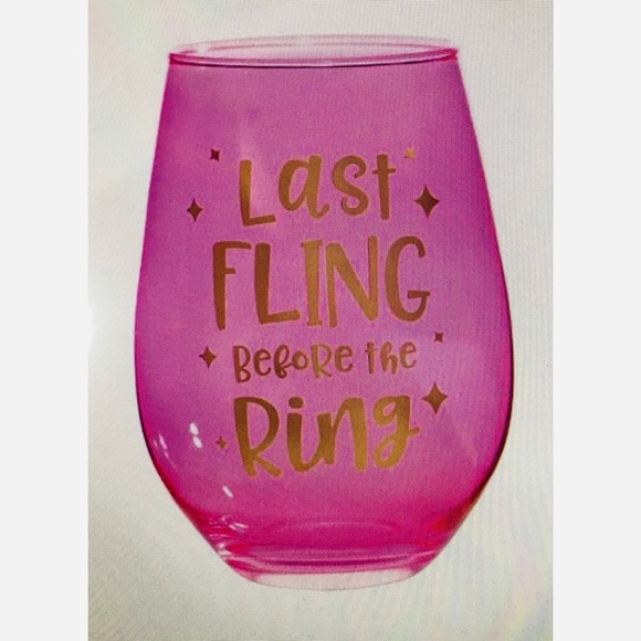 Slant Collections Other - Slant Collection Jumbo Stemless Bachelorette Wine Glass 30 oz